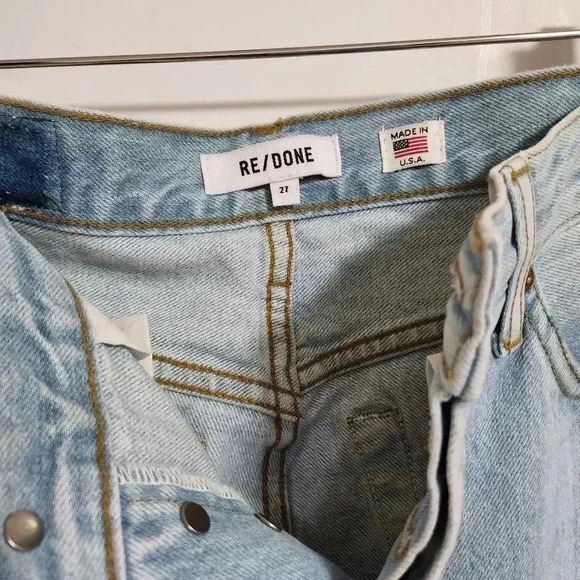 Re/Done-90's High Rise loose - Picture 12 of 12